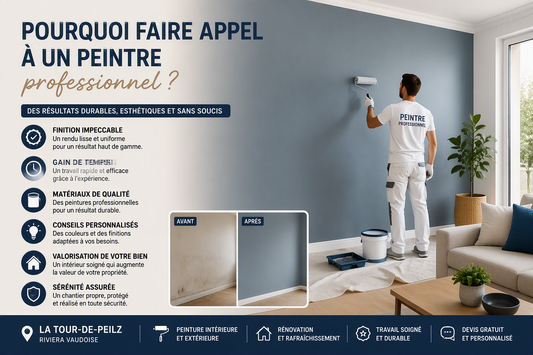Pourquoi faire appel à un peintre professionnel ?